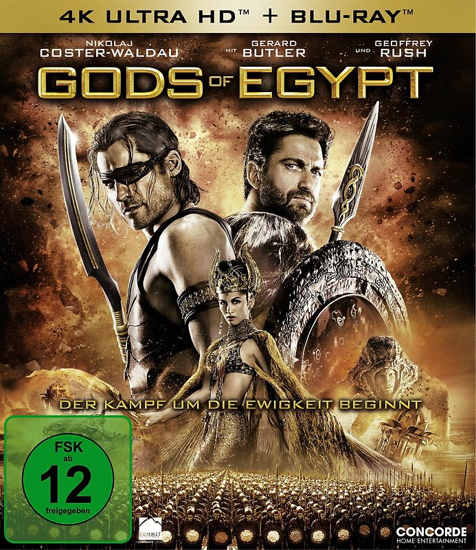 Gods of Egypt [inkl. Blu-ray] 4K Ultra HD Blu-ray
