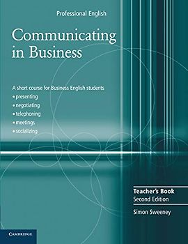 Communicating in Business: Teacher's Book