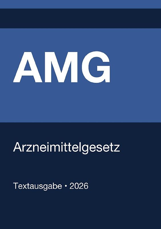 AMG - Arzneimittelgesetz (Deutschland) 2026