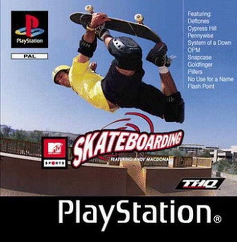 MTV Sports: Skateboarding Featuring Andy MacDonald PlayStation 1