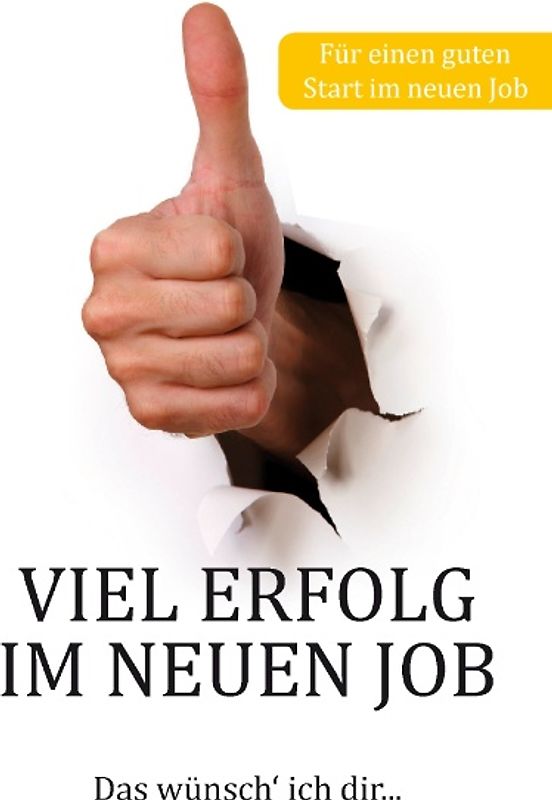 Viel Erfolg im neuen Job