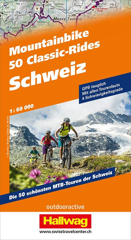 Mountainbike 50 Classic-Rides Schweiz