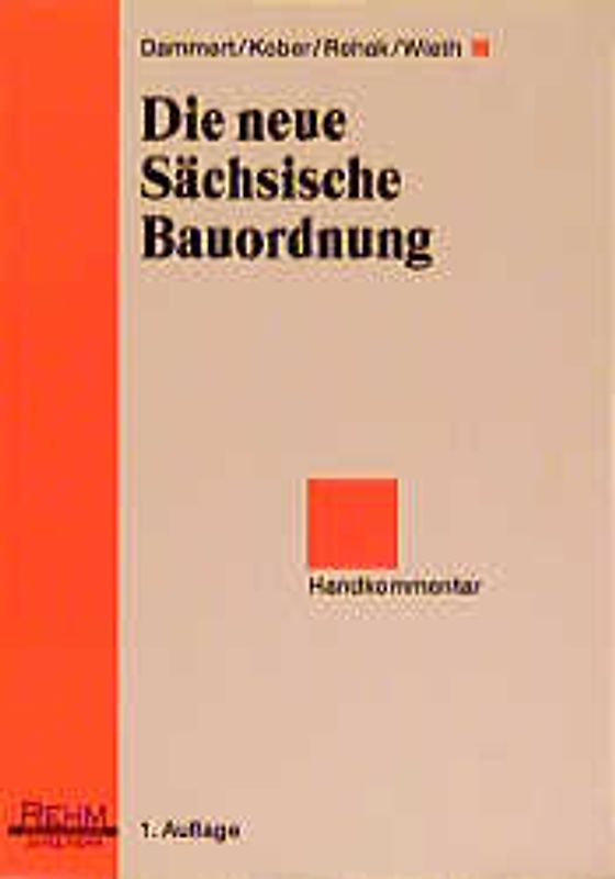 Die neue Sächsische Bauordnung