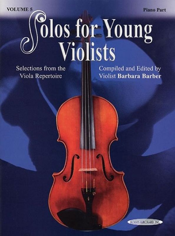 Solos for Young Violists - Viola Part and Piano Accompaniment, Volume 5
