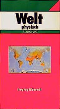 Weltkarte physisch