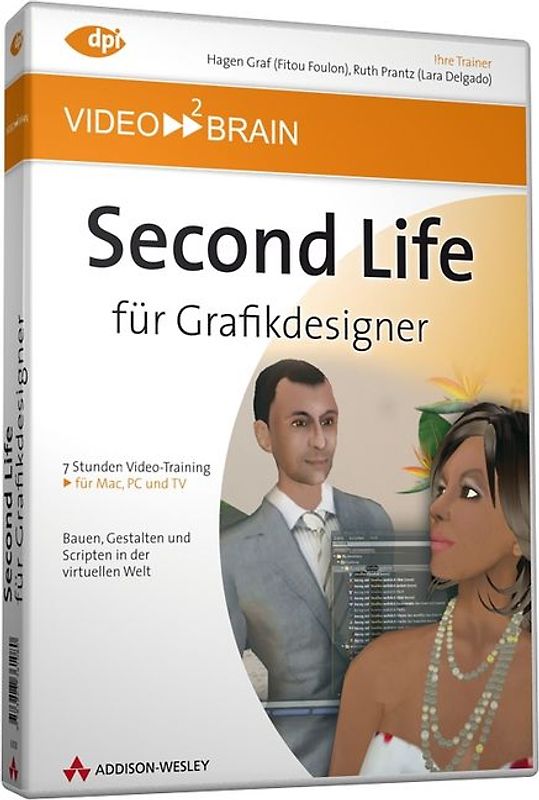 Second Life für Grafikdesigner. 7 Stunden Videotraining