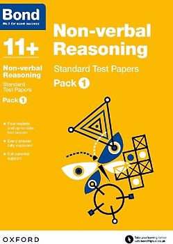Bond 11+: Non-verbal Reasoning: Standard Test Papers: Ready for the 2025 exam (for GL Assessment & other 11 plus exams)