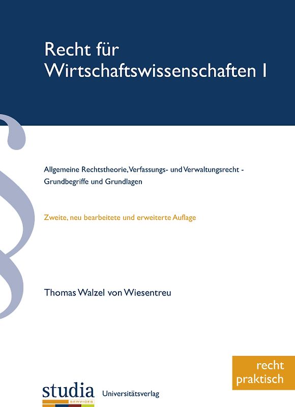 Recht für Wirtschaftswissenschaften 1