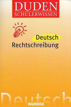 Duden Schülerwissen: Deutsch - Rechtschreibung [Taschenbuch, Weltbild]