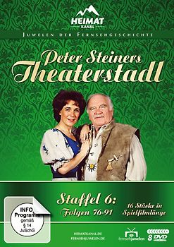 Peter Steiners Theaterstadl - Staffel 6 [8 DVDs] DVD