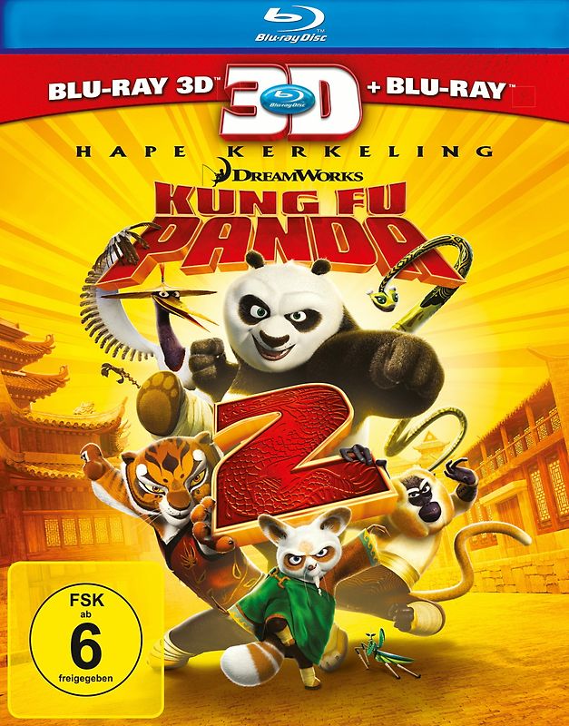 Kung Fu Panda 2 [3D Blu-ray + 2D Blu-ray] 3D Blu-ray Disc
