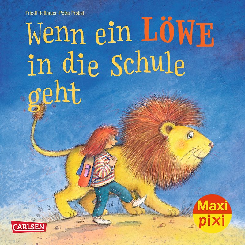 Maxi Pixi 176: VE 5 Wenn ein Löwe in die Schule geht (5 Exemplare)