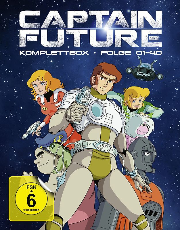 Captain Future - Vol. 1 Blu-ray Disc