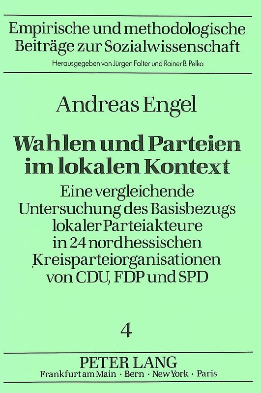 Wahlen und Parteien im lokalen Kontext