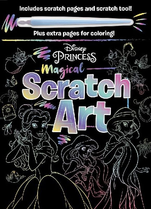 Disney Princess - Magical Scratch Art