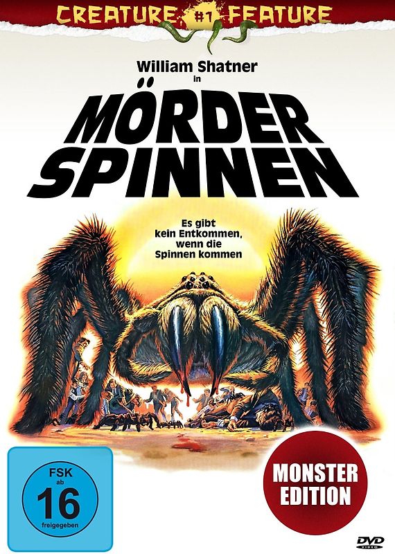 Mörderspinnen DVD