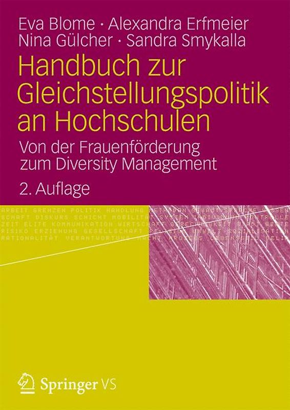 Handbuch zur Gleichstellungspolitik an Hochschulen