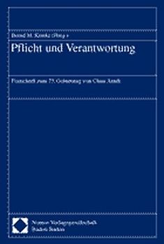Pflicht und Verantwortung