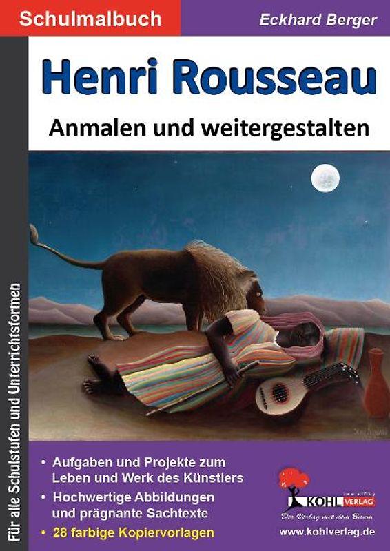 Henri Rousseau anmalen und weitergestalten