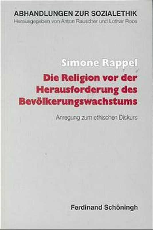 Die Religion vor der Herausforderung des Bevölkerungswachstums