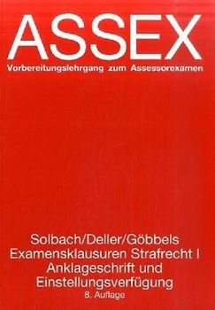 Examensklausuren, Strafrecht 1