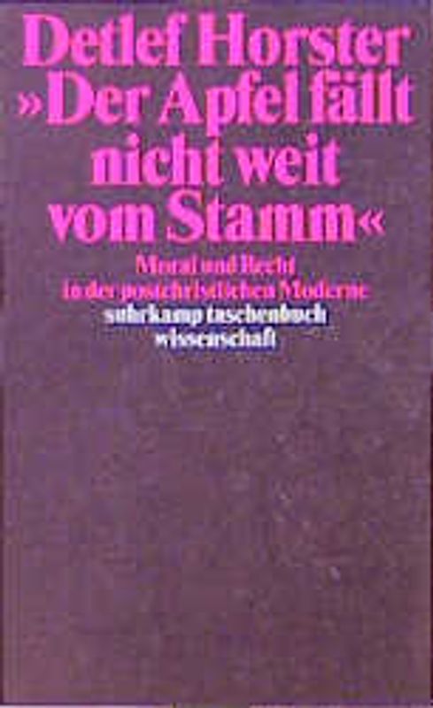 »Der Apfel fällt nicht weit vom Stamm«