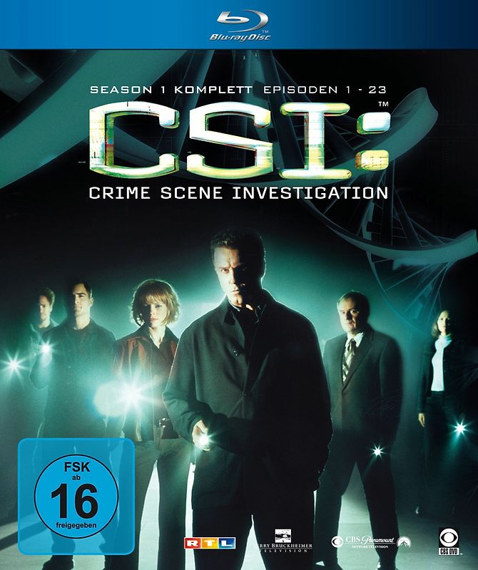 CSI: Season 1 (Las Vegas) Episoden 1-23 Blu-ray Disc