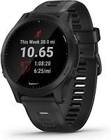 Garmin Forerunner 945 noir et bracelet en silicone noir