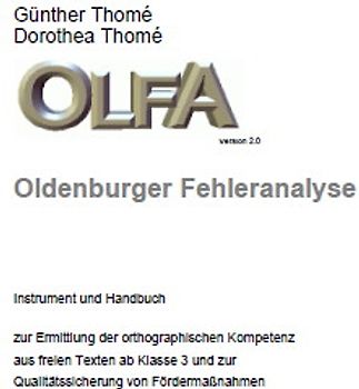OLFA Oldenburger Fehleranalyse