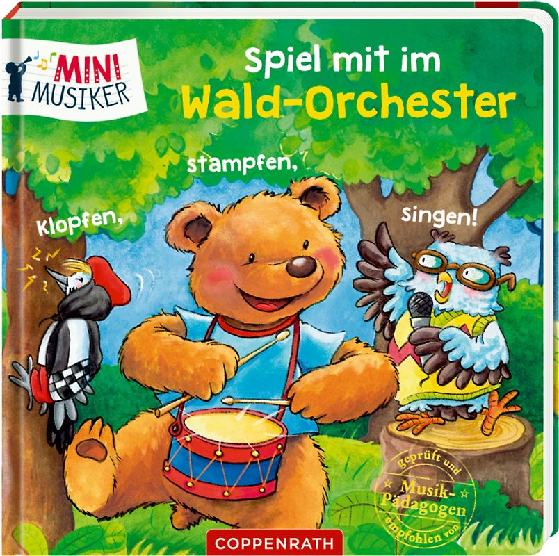 Spiel mit im Wald-Orchester: Klopfen, stampfen, singen!