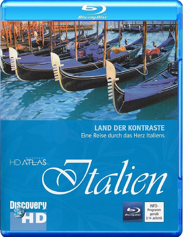 Discovery HD Atlas: Italien Blu-ray Disc
