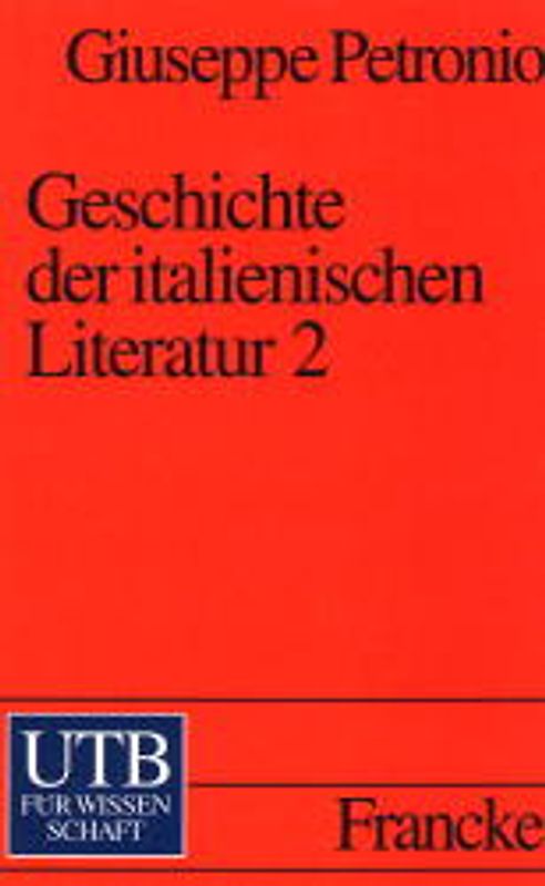 Geschichte der italienischen Literatur