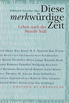 Diese merkwürdige Zeit