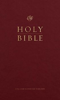 ESV Pew Bible (Hardcover, Burgundy)