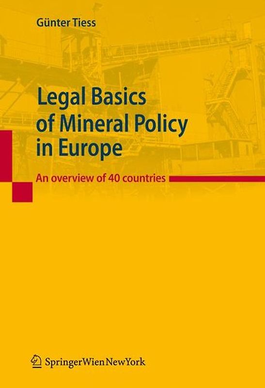 Legal Basics of Mineral Policy in Europe