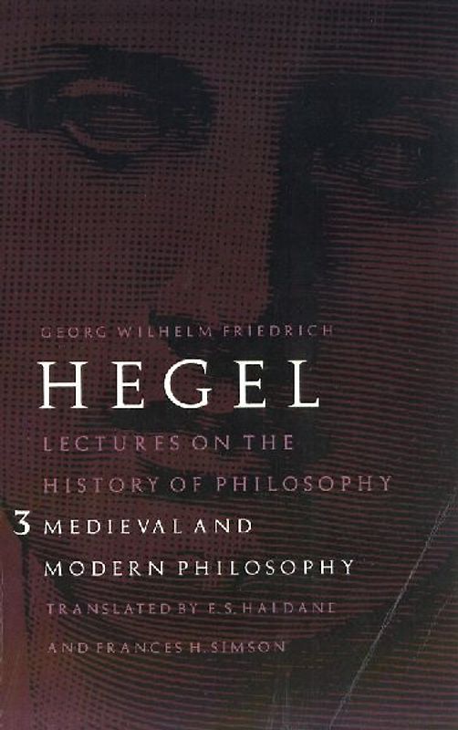 Lectures on the History of Philosophy, Volume 3