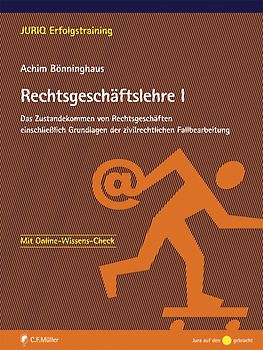 Rechtsgeschäftslehre I