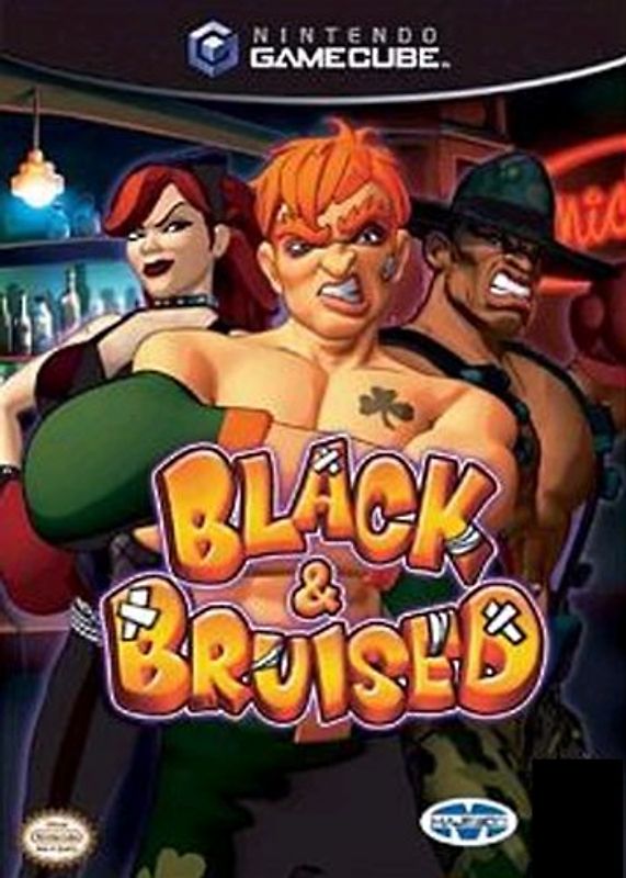 Black and bruised - GameCube - PAL UK Nintendo GameCube
