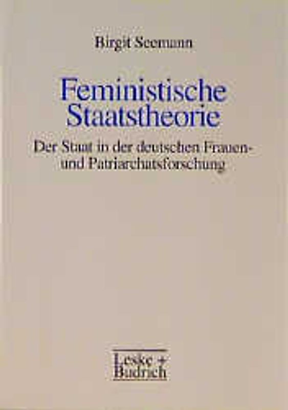 Feministische Staatstheorie