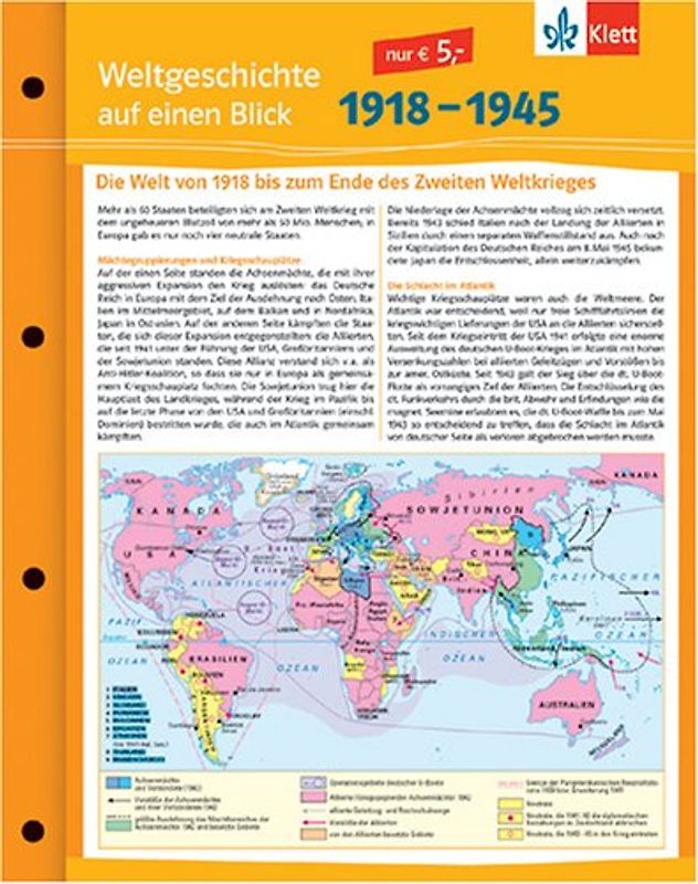Weltgeschichte auf einen Blick. 1918-1945