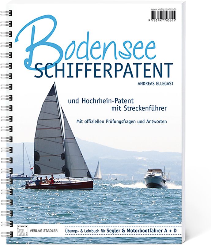 Bodensee-Schifferpatent & Hochrheinpatent mit Streckenführer