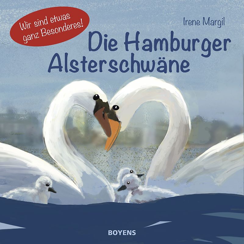 Die Hamburger Alsterschwäne