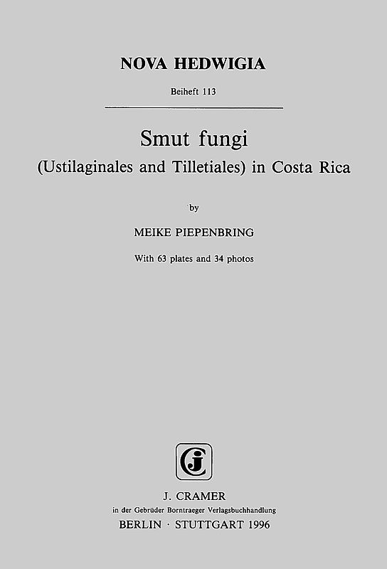 Smut fungi (Ustilaginales and Tilletiales) in Costa Rica