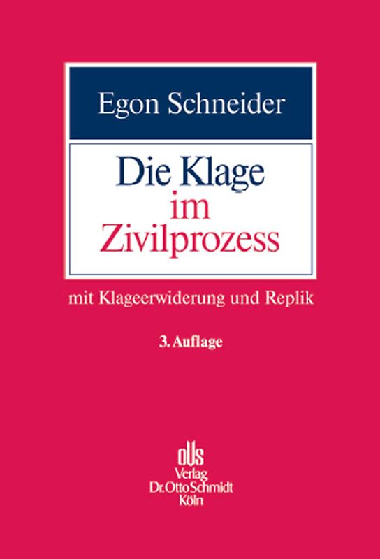 Die Klage im Zivilprozess