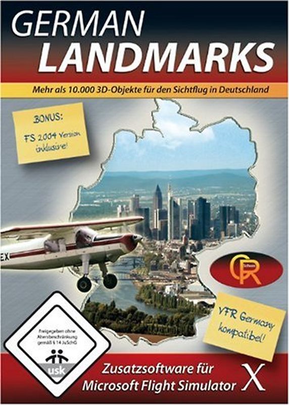 FSX AddOn: German Landmarks PC Spiele