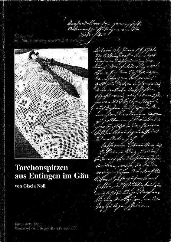 Torchonspitzen aus Eutingen im Gäu, mit Sammelklöppel