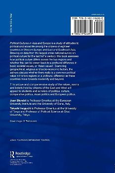 Political Cultures in Asia and Europe