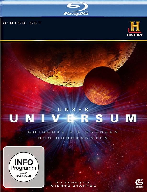 Unser Universum - Staffel 4 Blu-ray Disc
