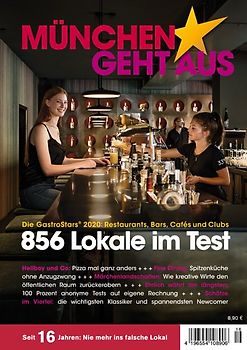 München geht aus 2020: Essen - Trinken - Tanzen