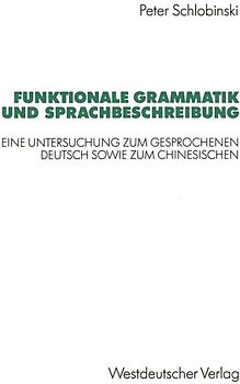 Funktionale Grammatik und Sprachbeschreibung